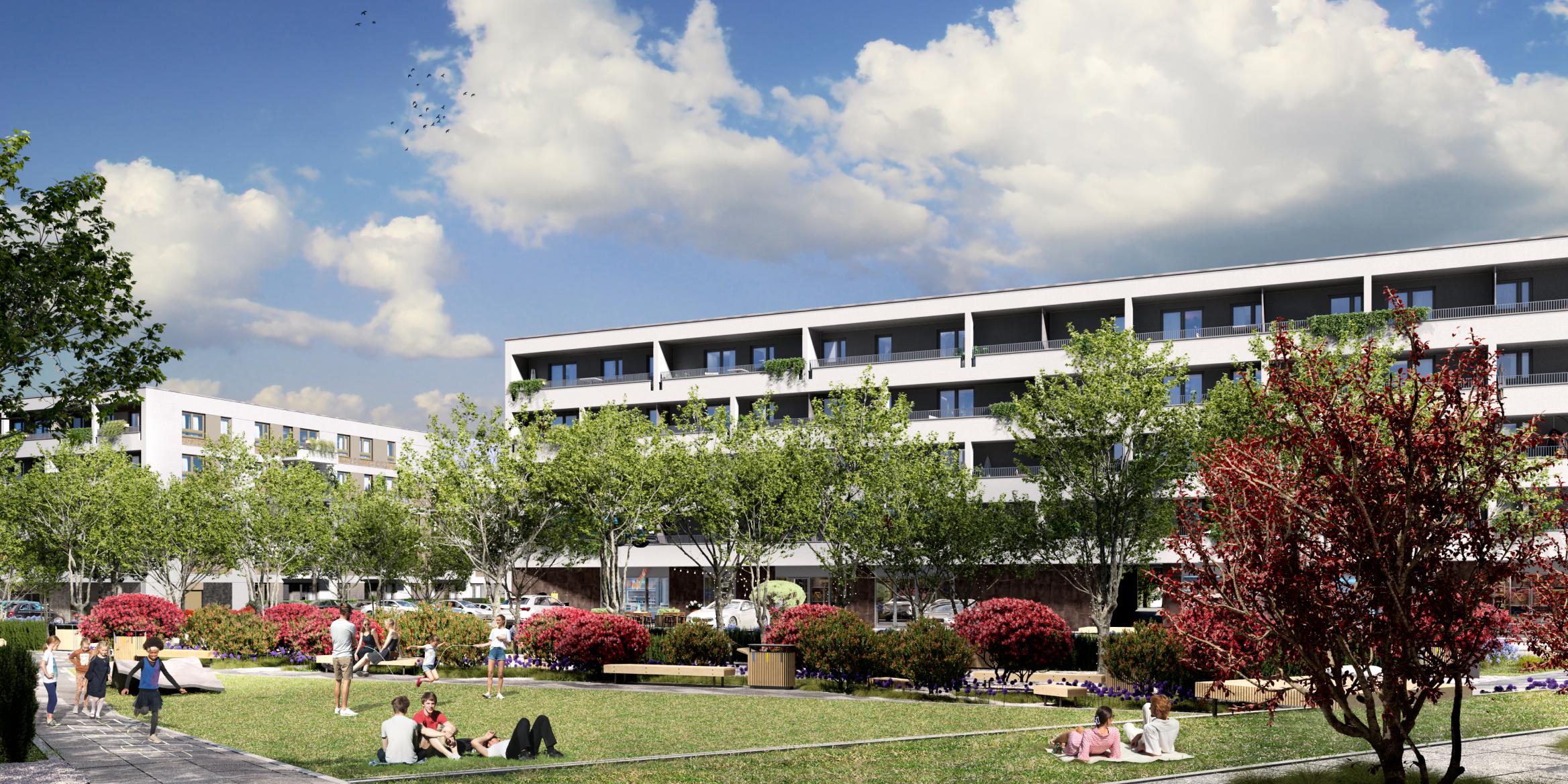 Plac centralny - noc