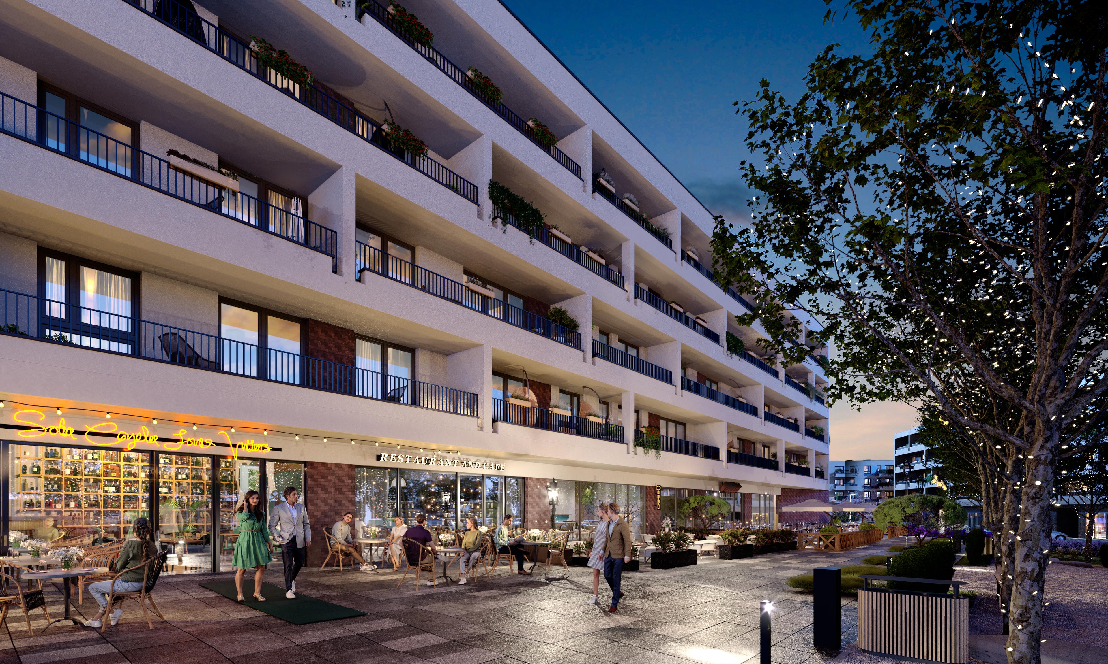 Plac centralny - noc