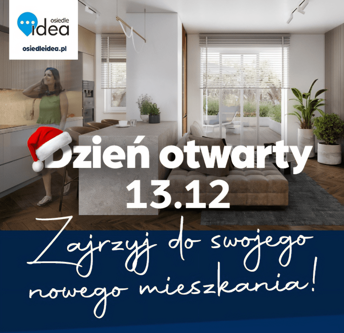 Zdjęcie posta Mieszkanie pod choinkę? Sprawdź, co oferuje Osiedle Idea.